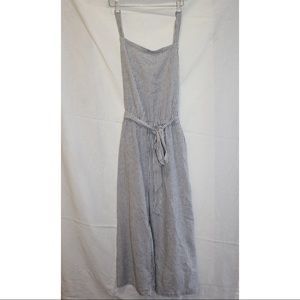 Old Navy Stripe Waist Tie Romper